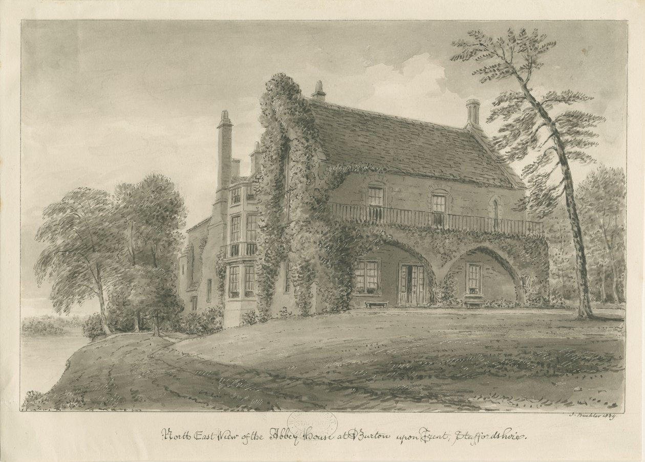 Abbazia di Burton-upon-Trent da John Buckler