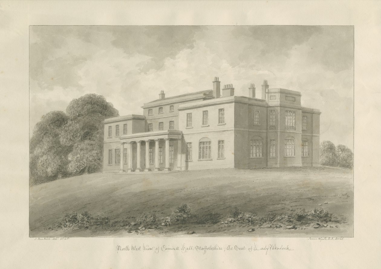 Canwell Hall da John Buckler