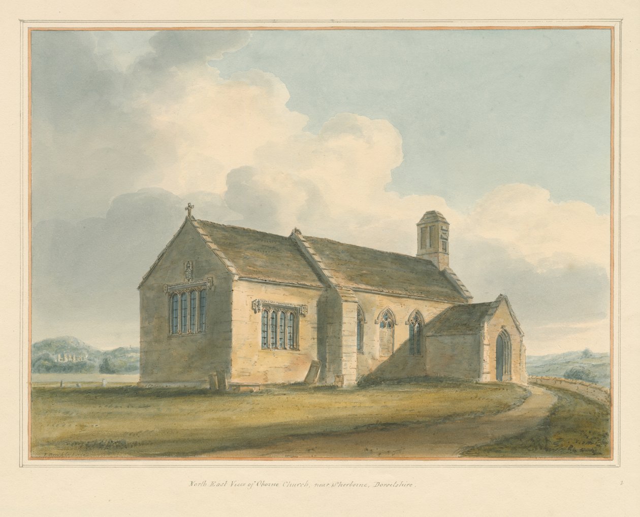 Dorset - Chiesa di Chorne da John Buckler