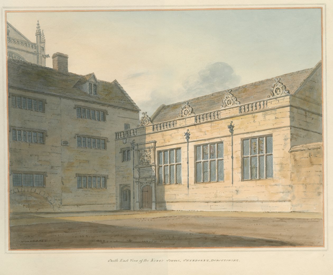 Dorset - Sherborne - La Scuola del Re da John Buckler