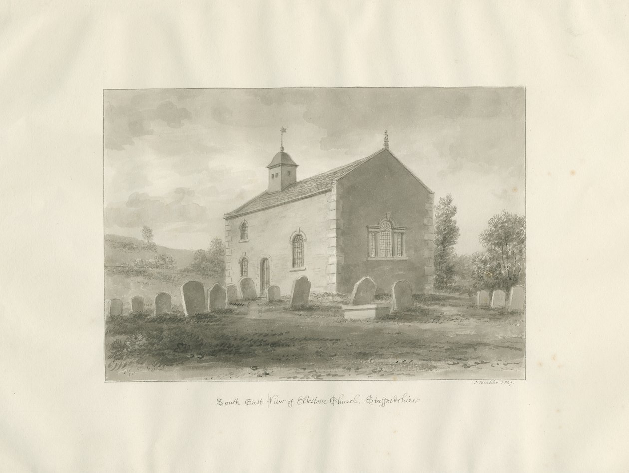 Cappella di Elkstone da John Buckler