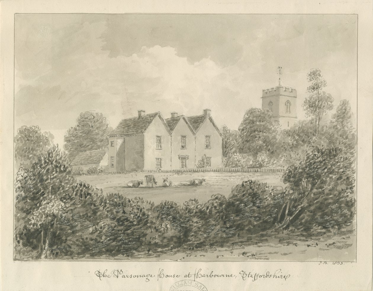 Harborne - Parrocchia da John Buckler