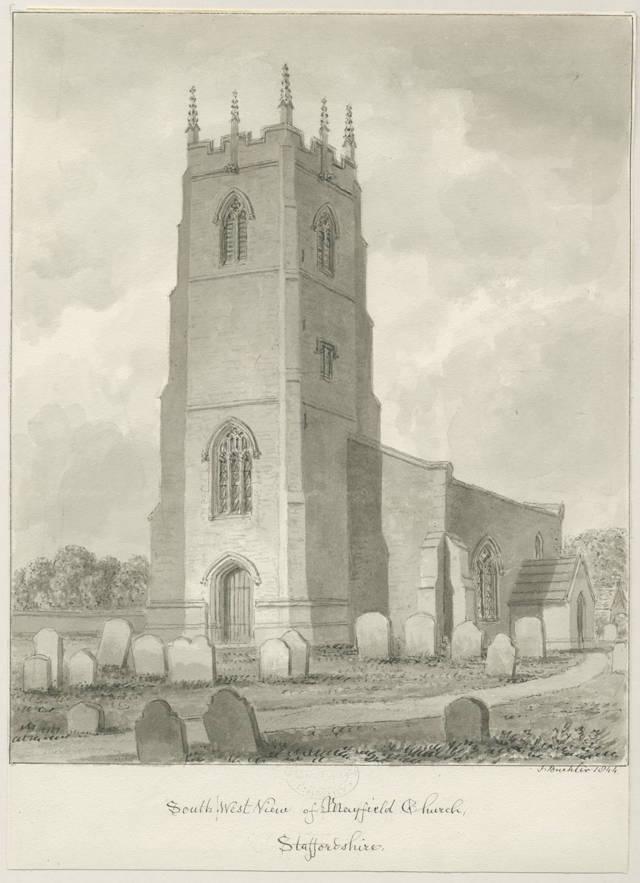 Chiesa di Mayfield da John Buckler