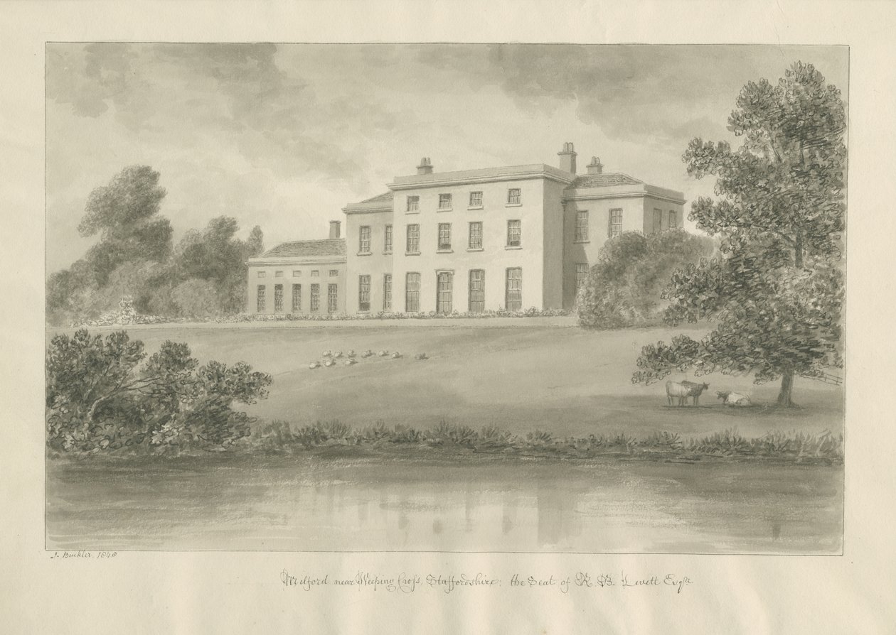 Milford House da John Buckler