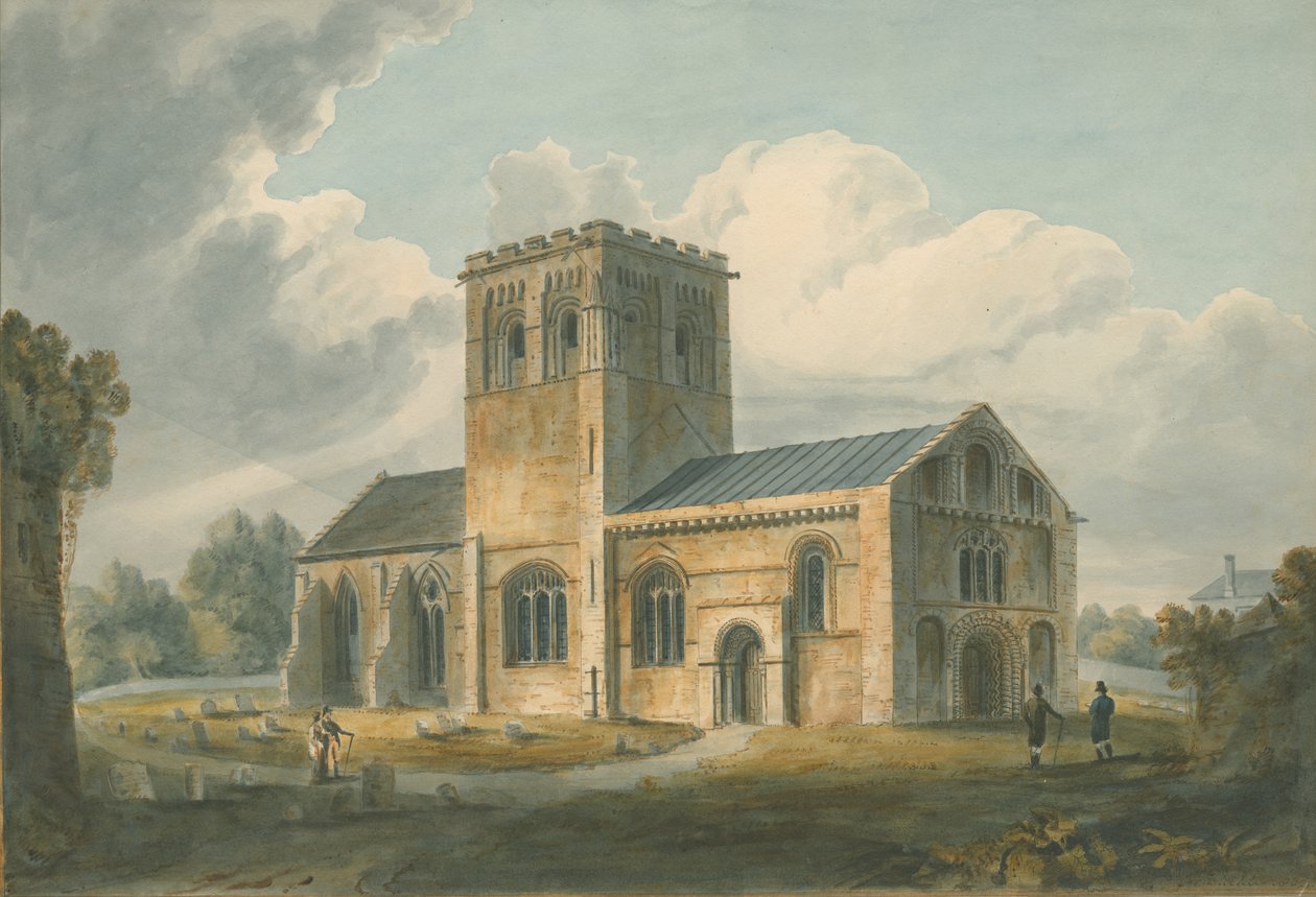 Oxfordshire - Chiesa di Meofley da John Buckler