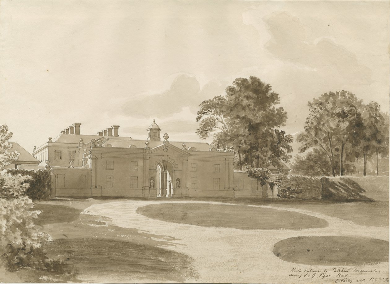 Patshull House da John Buckler