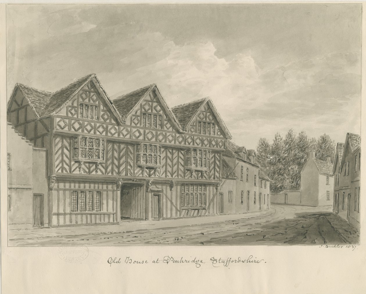 Penkridge - Vecchia Casa da John Buckler