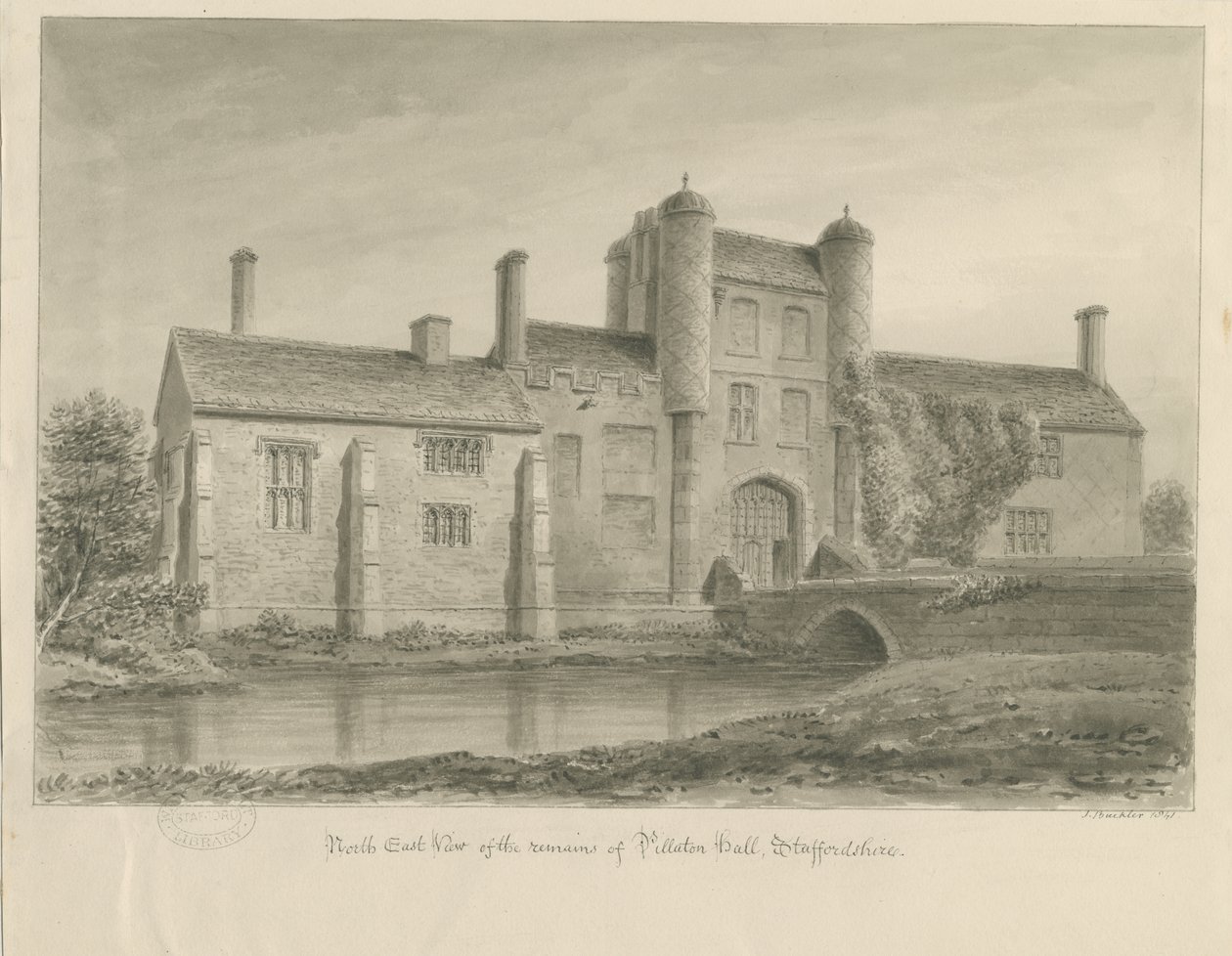 Pillaton Hall da John Buckler