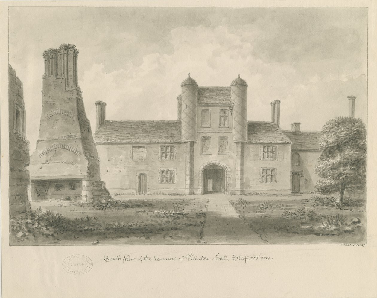 Pillaton Hall da John Buckler