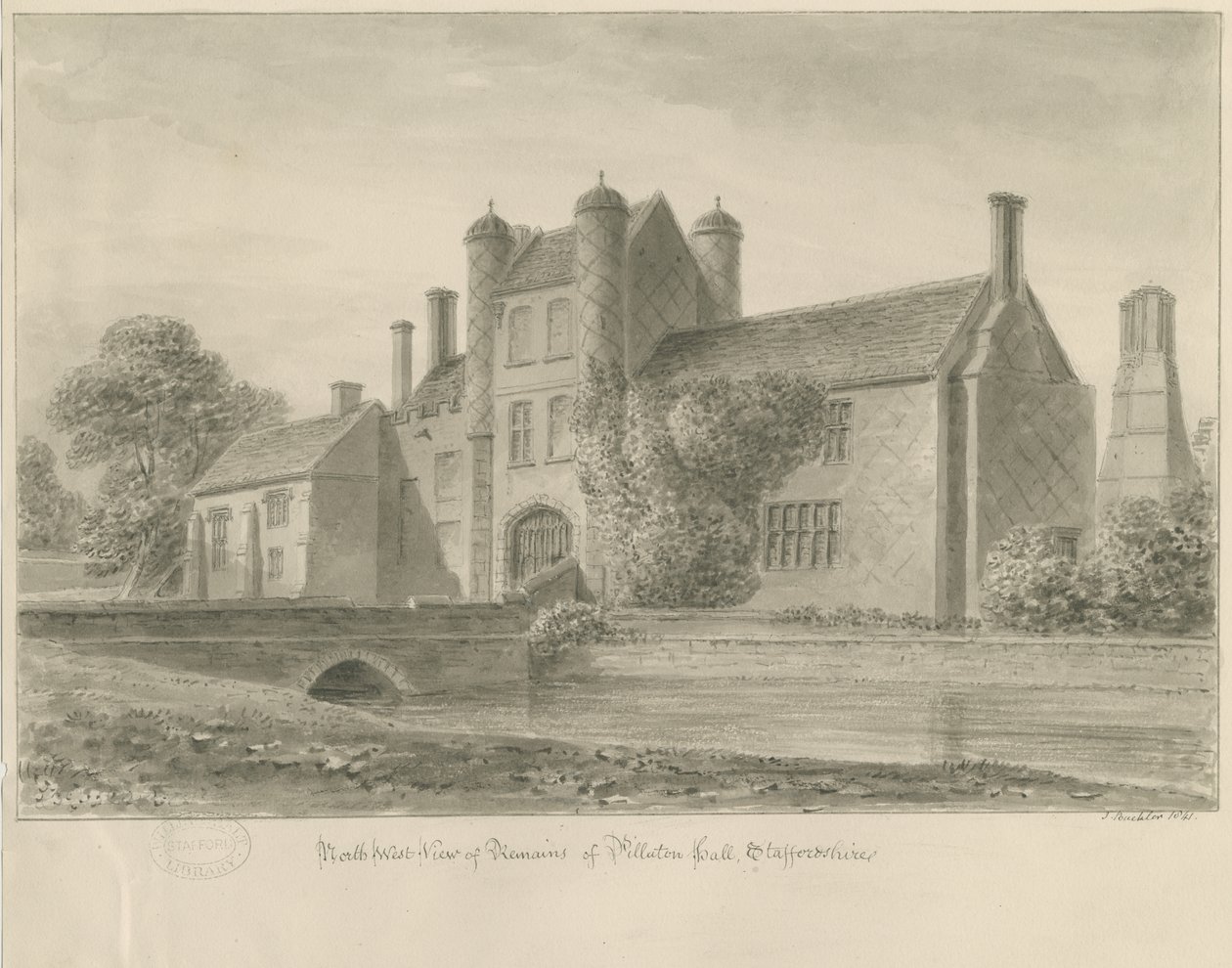 Pillaton Hall da John Buckler