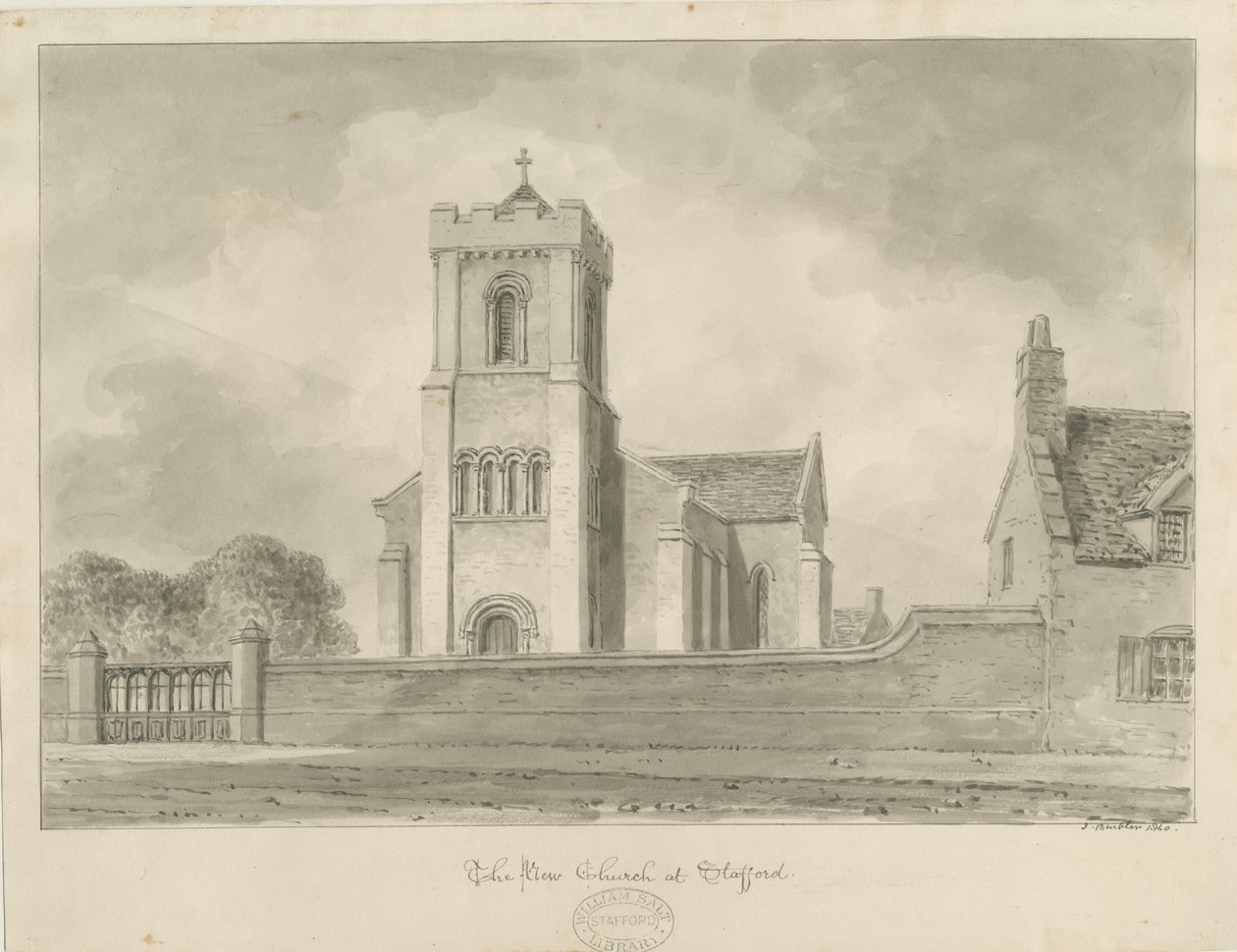 Stafford - Chiesa di Cristo da John Buckler