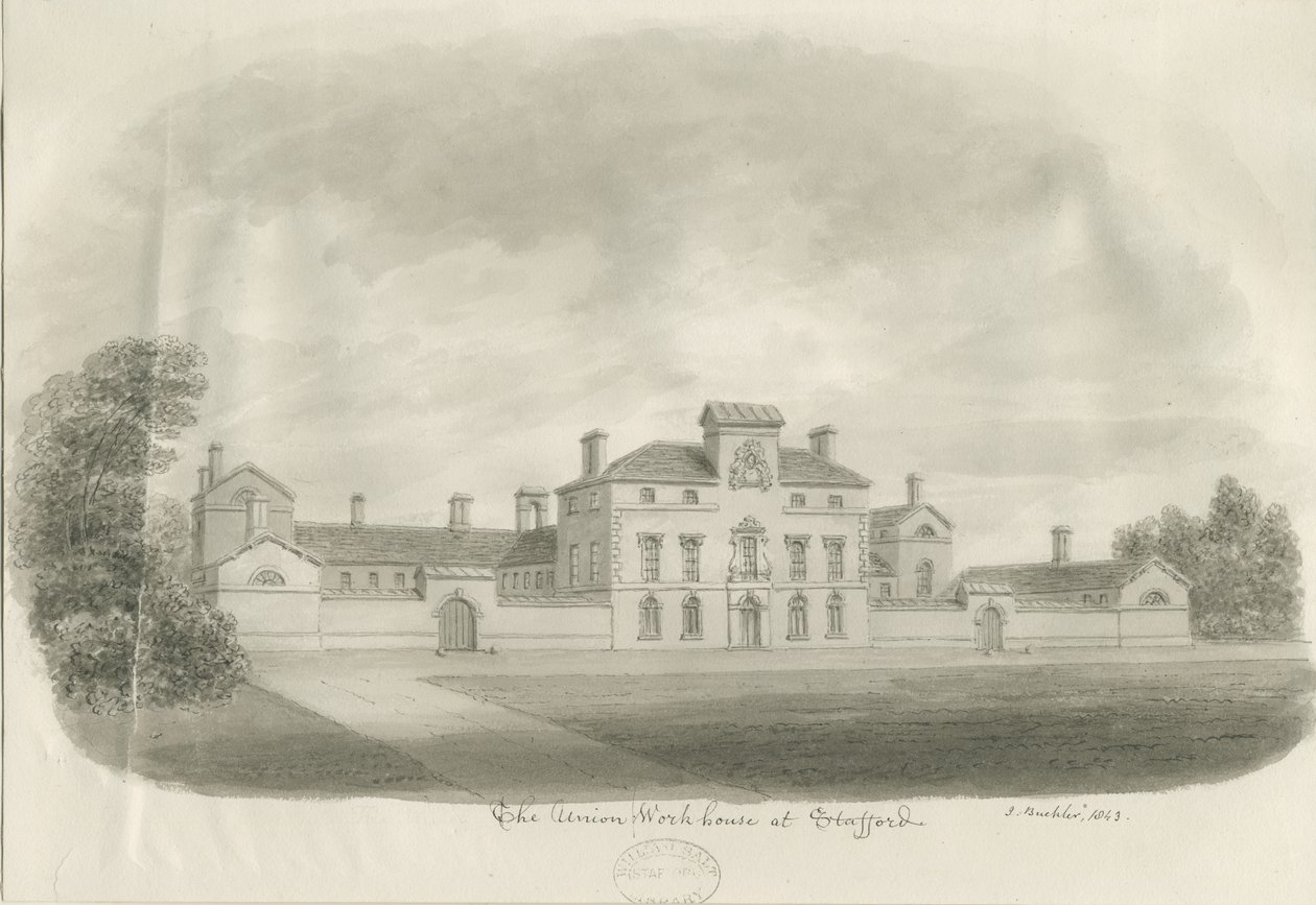 Stafford - Union Workhouse da John Buckler