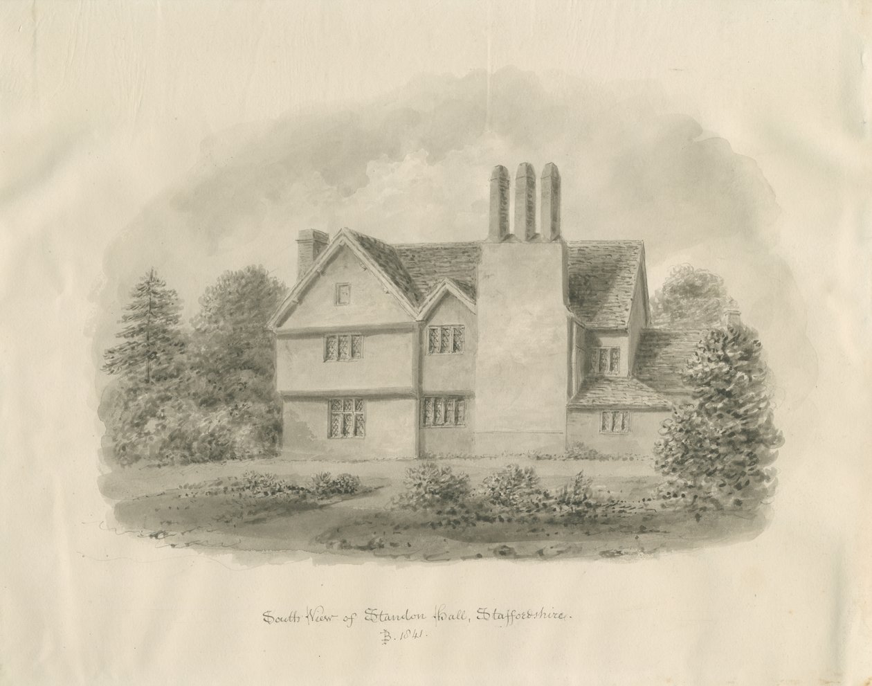 Standon Hall da John Buckler
