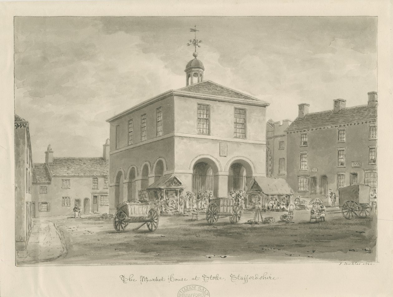 Stoke-upon-Trent - Mercato da John Buckler