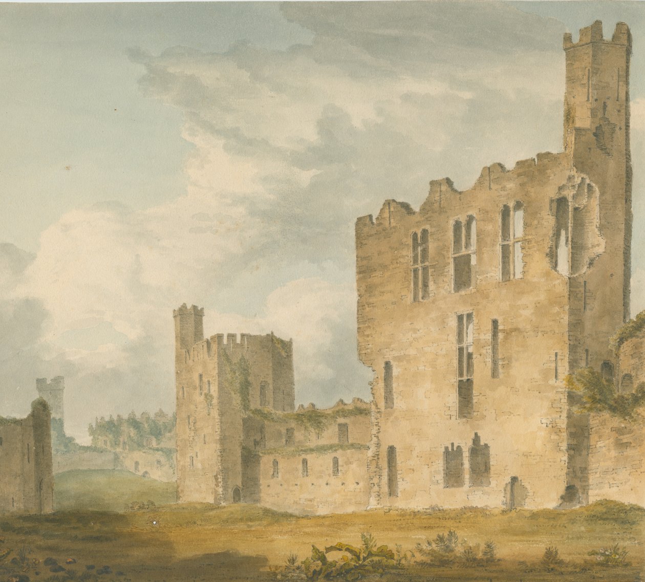 Galles - Carnarvonshire - Castello di Conway da John Buckler