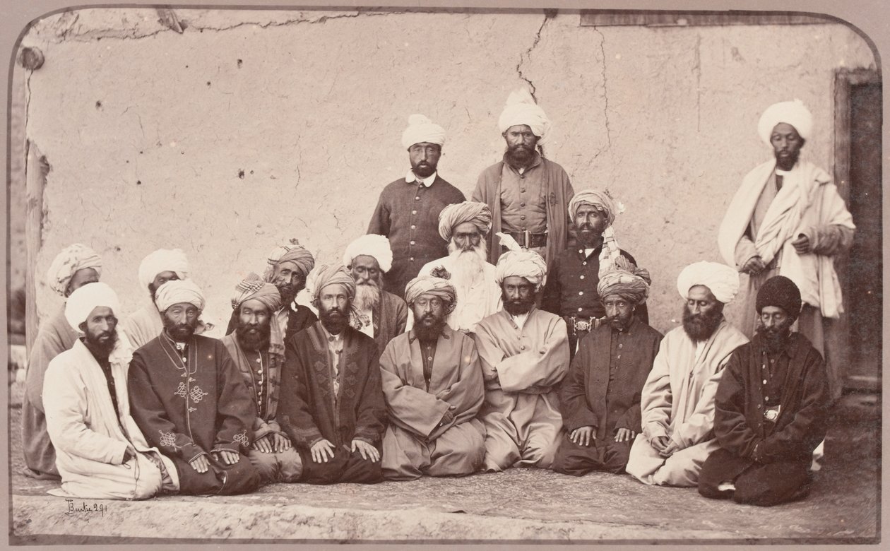 Sirdar Habeeboolah [sic] Gilzai e altri Khan, 1879 da John Burke