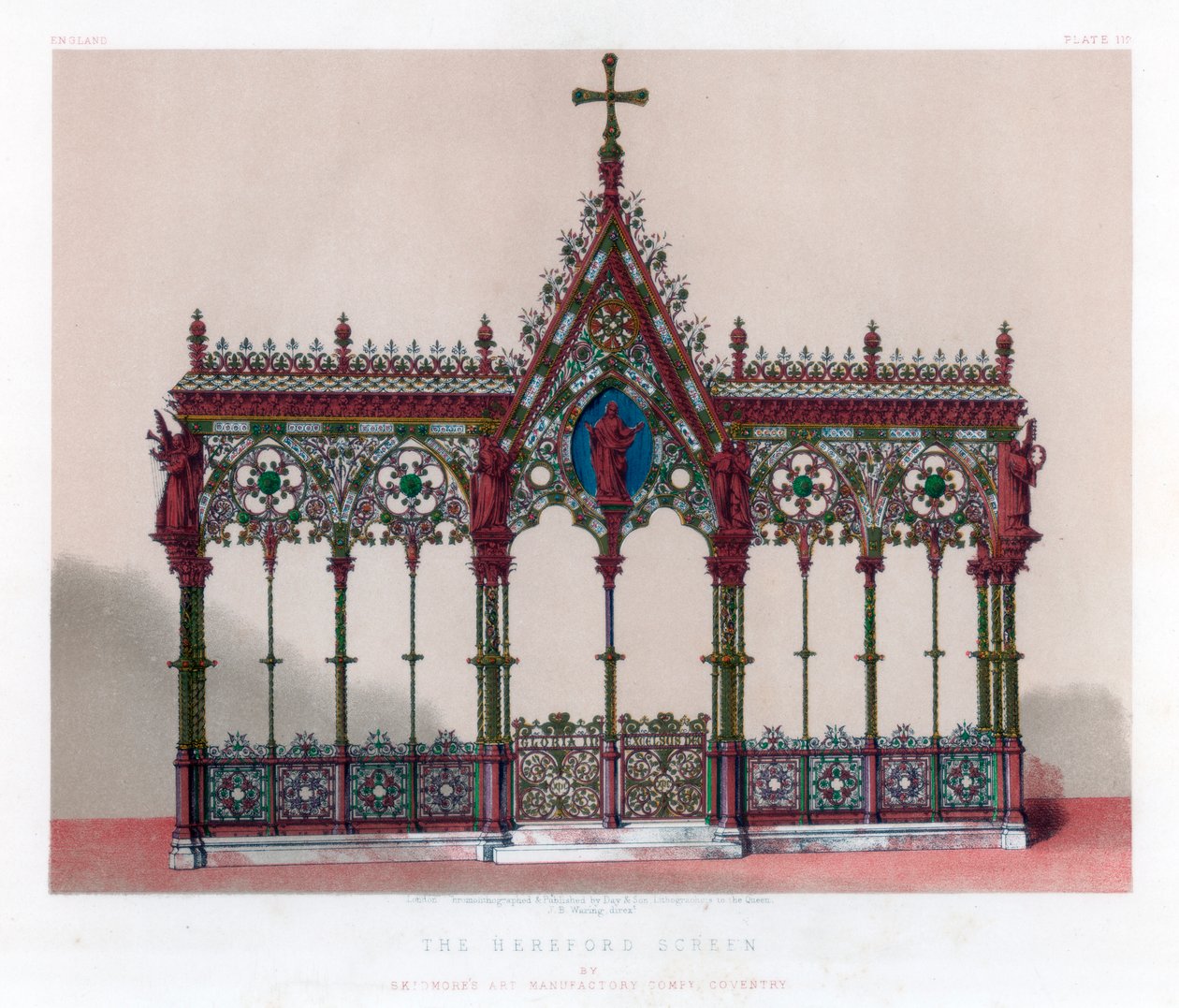 Lo schermo di Hereford da John Burley Waring