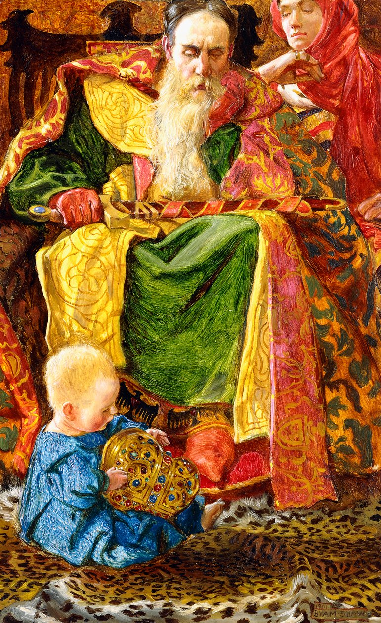 E chi sa se sarà un uomo saggio o uno stolto da John Byam Liston Shaw