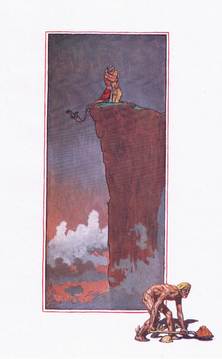 Canzone della carestia, illustrazione da The Garden of Kama (e altri testi dall