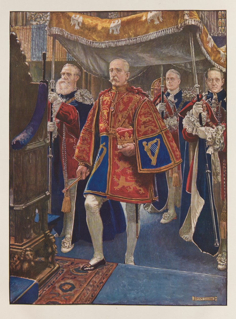 Incoronazione di Re Edoardo VII da John Byam Liston Shaw
