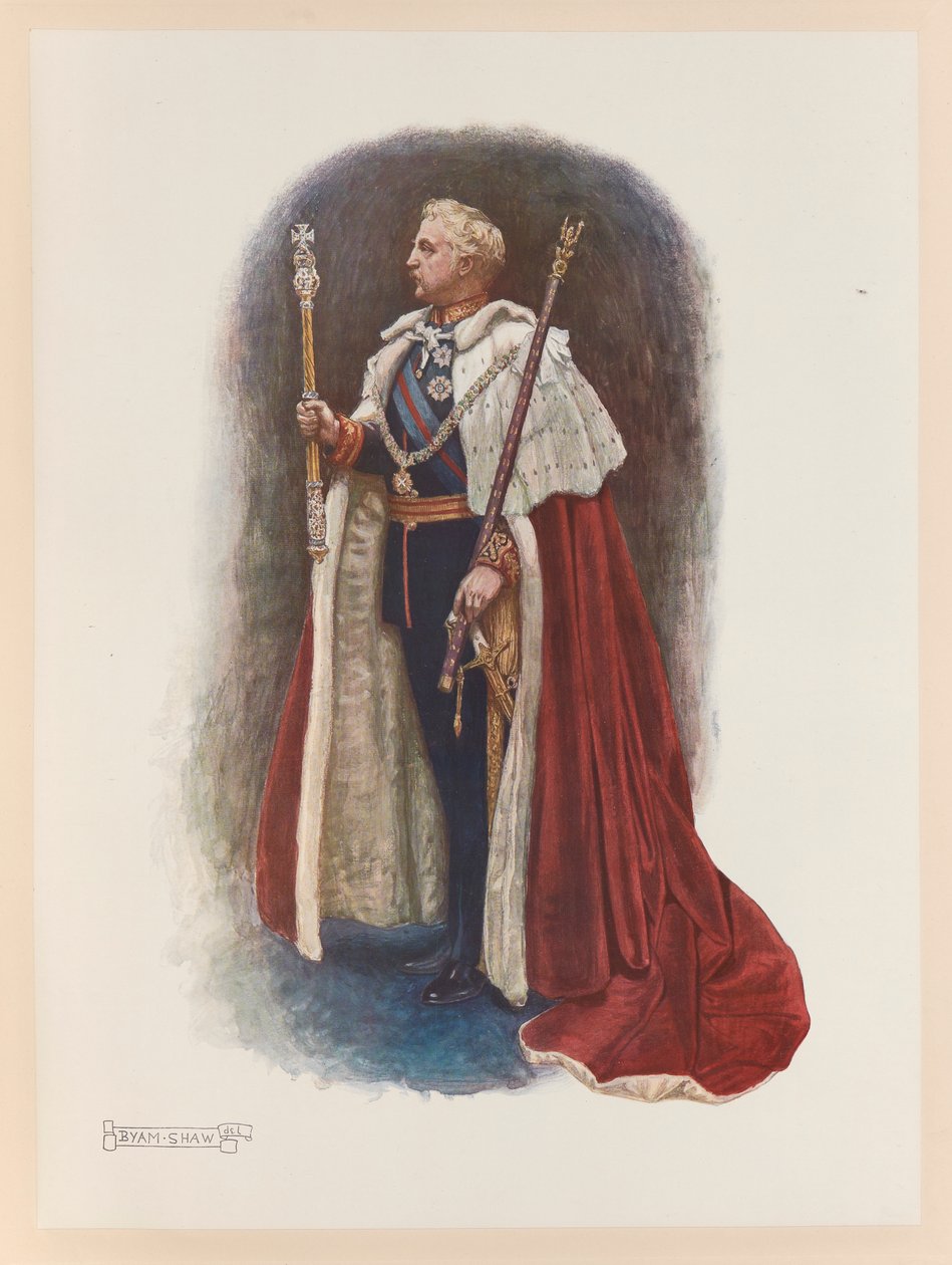 Incoronazione di Re Edoardo VII da John Byam Liston Shaw