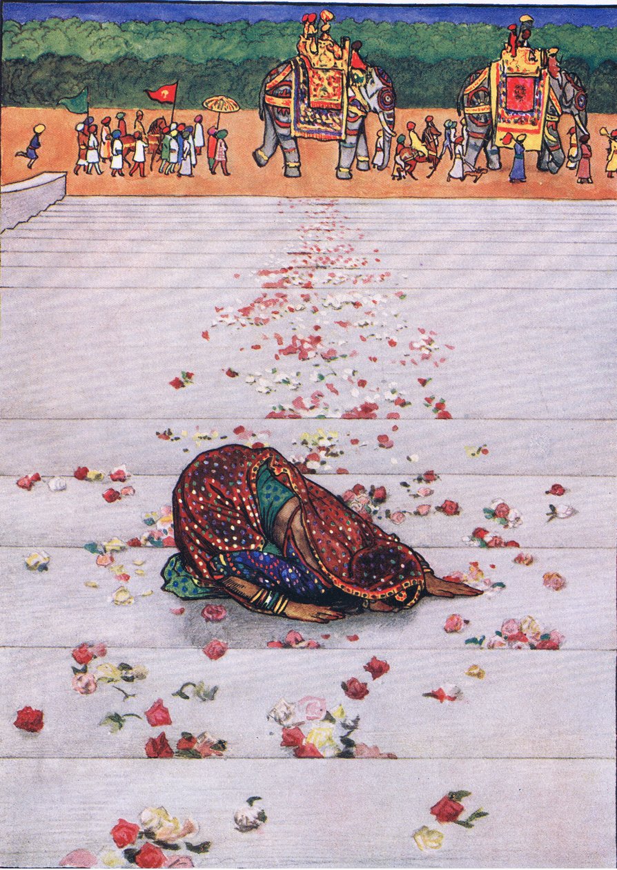 Canzone dello schiavo devoto, illustrazione da 