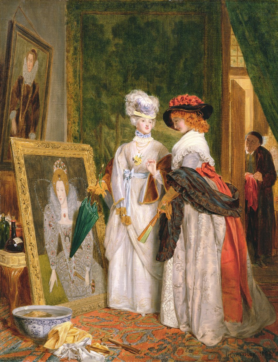 Critici sul costume, le mode cambiano da John Callcott Horsley