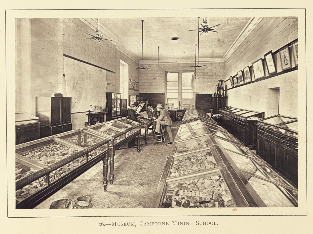 Museo, Scuola mineraria di Camborne da John Charles Burrow