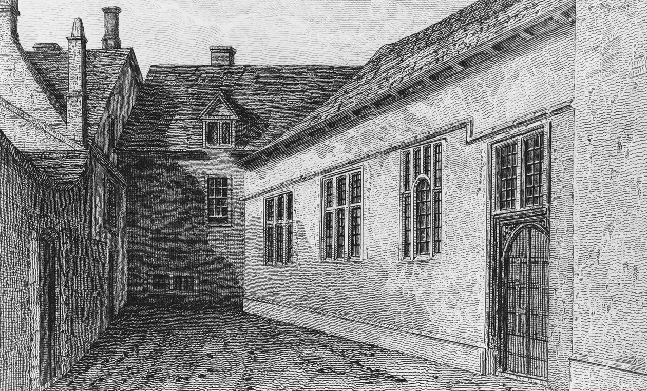 Scuola di grammatica a Woodstock, Oxfordshire da John Chessell Buckler
