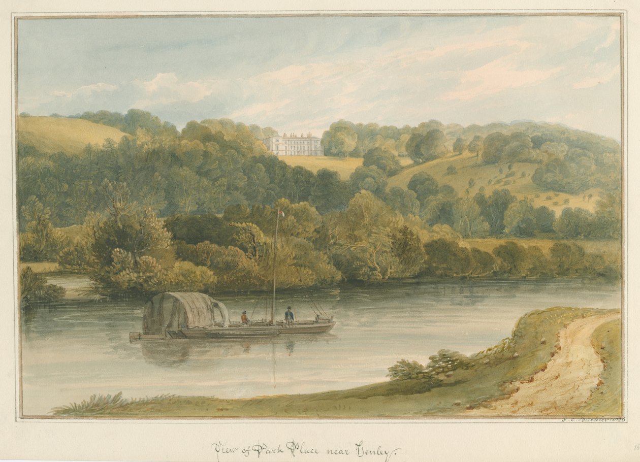 Oxfordshire - Henley upon Thames - Park Place da John Chessell Buckler