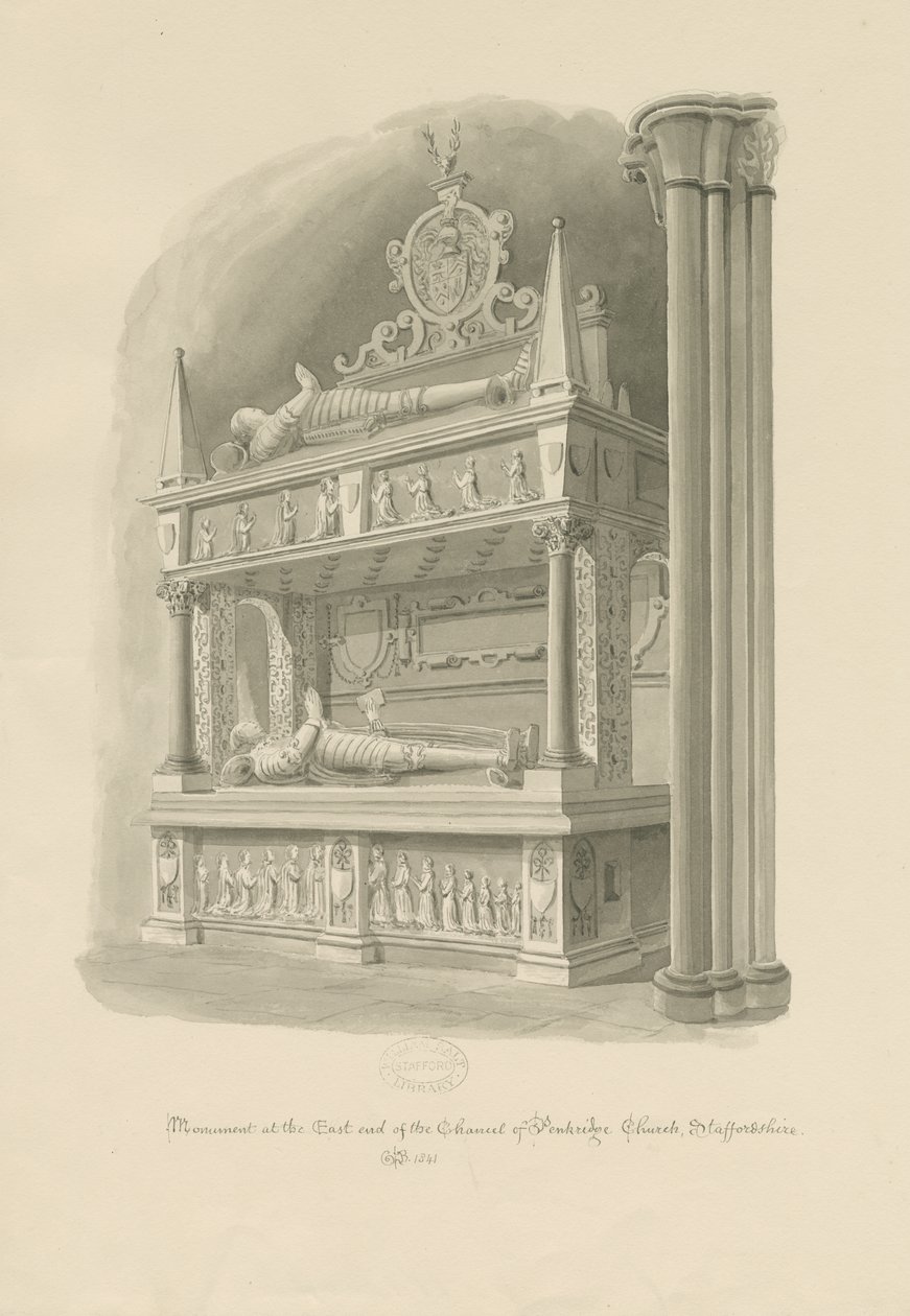 Chiesa di Penkridge - Tomba 