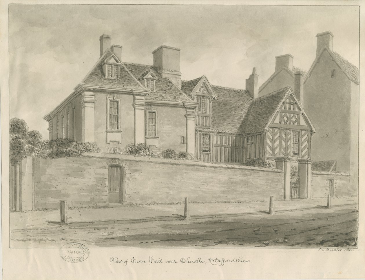 Tean Hall da John Chessell Buckler