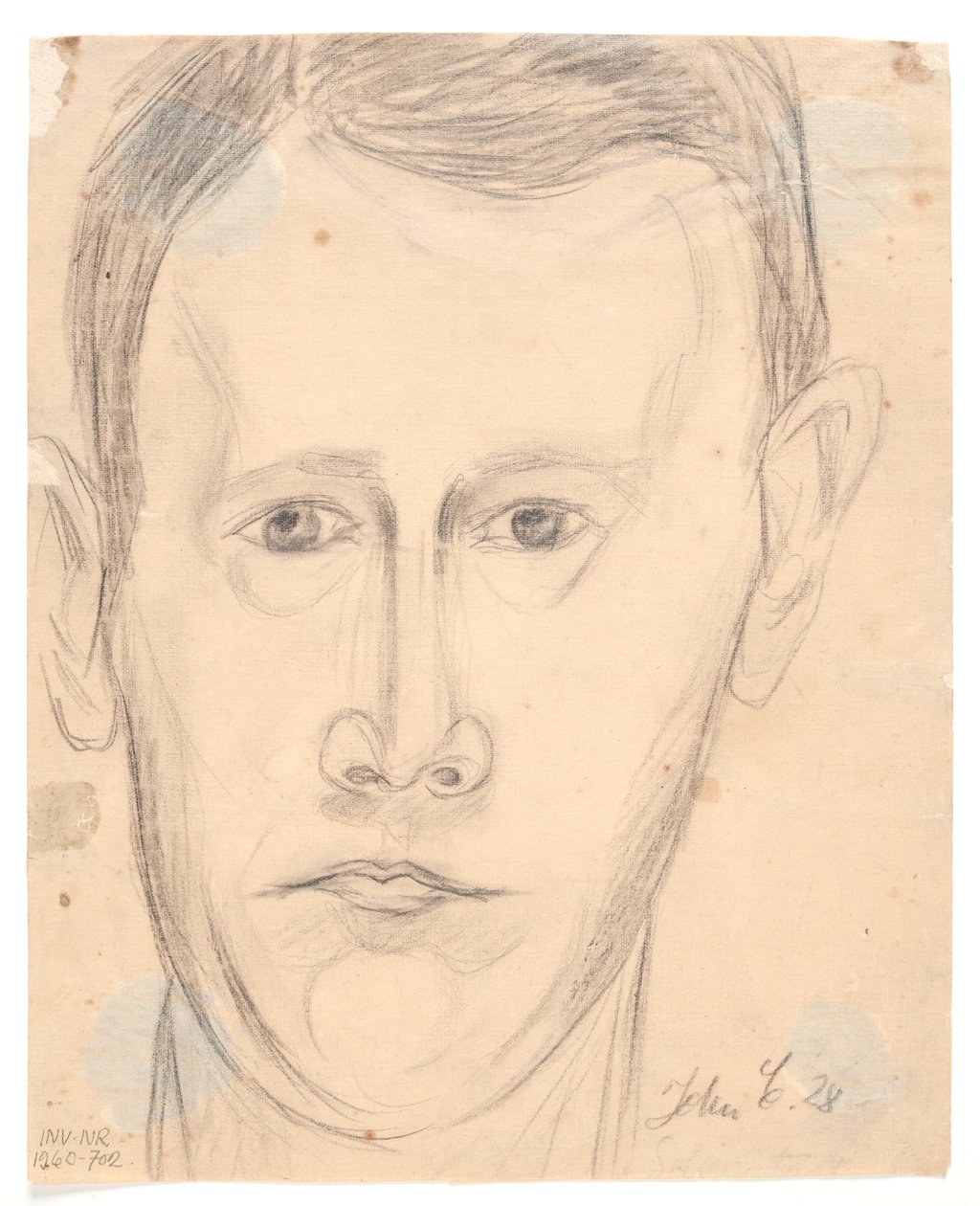 Autoritratto di fronte da John Christensen
