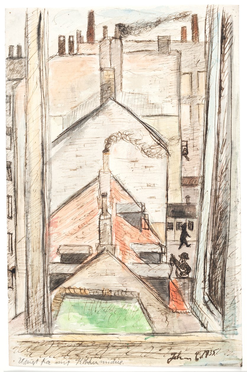 Vista dalla mia finestra della cucina da John Christensen