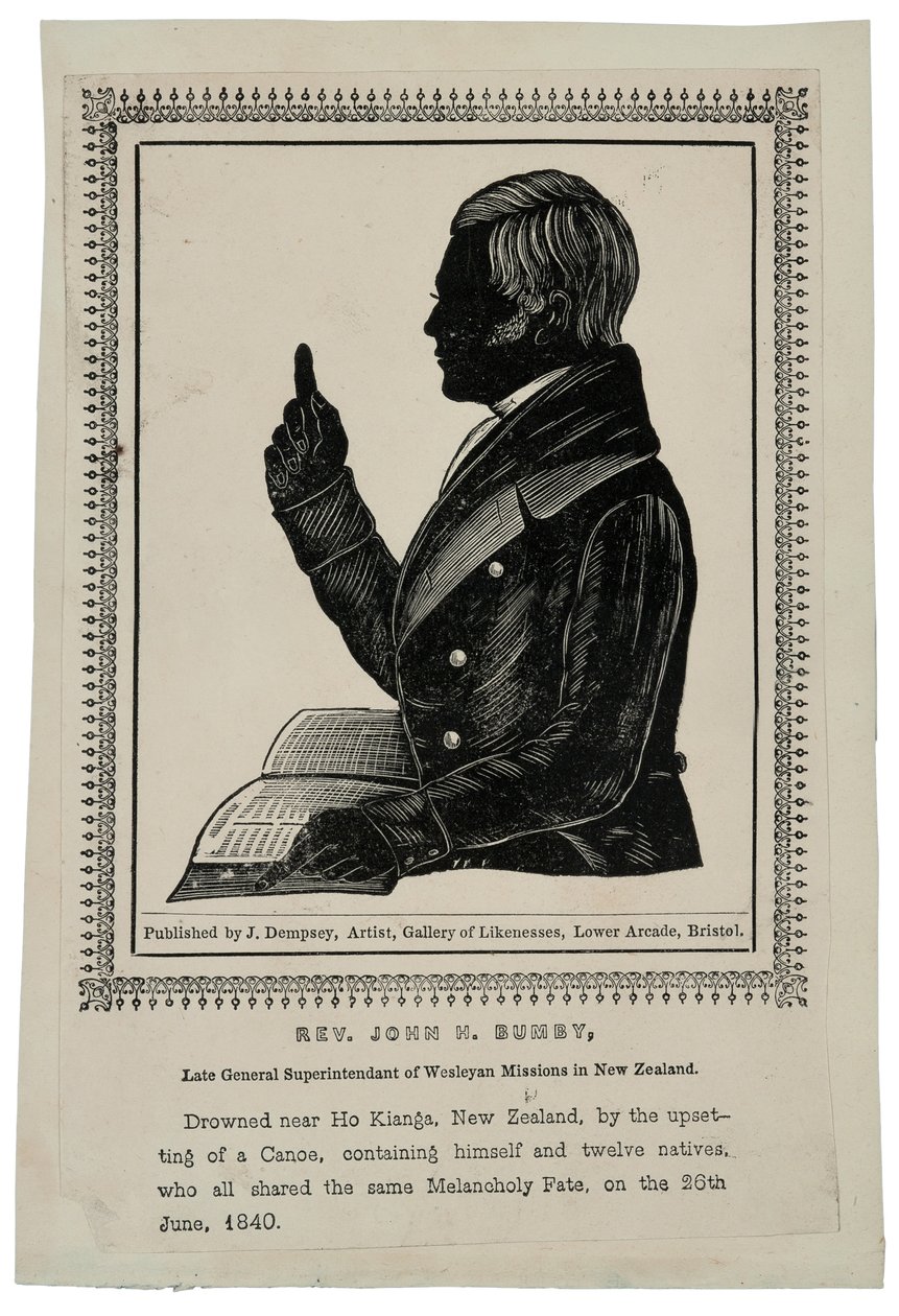 Rev. John H. Bumby, c.1840 da John Church Dempsey