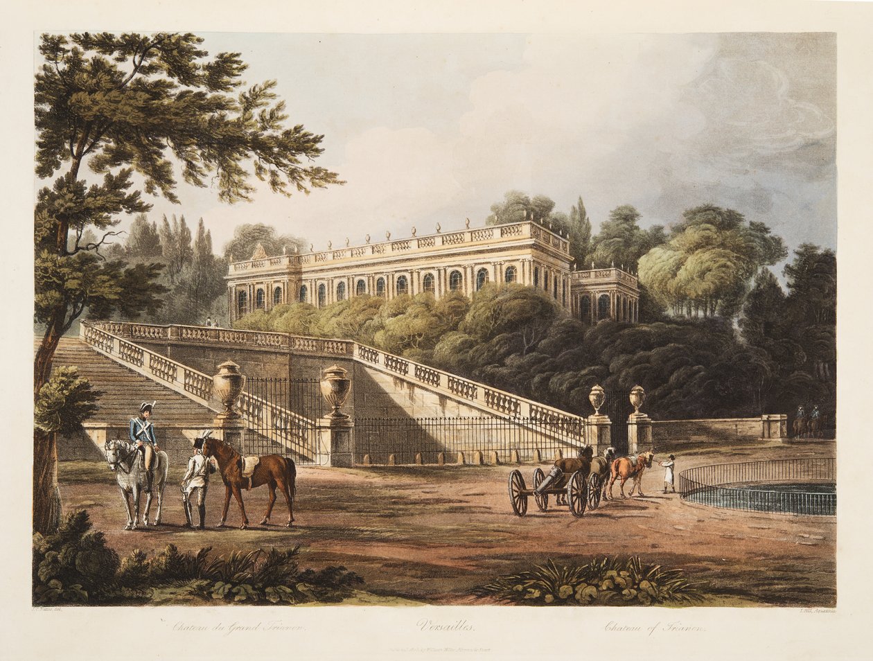 Castello di Trianon da John Claude Nattes