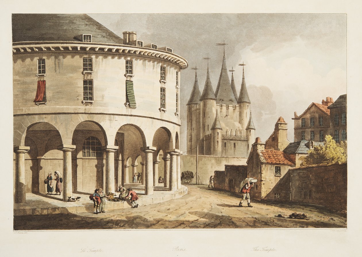 Il Tempio da John Claude Nattes