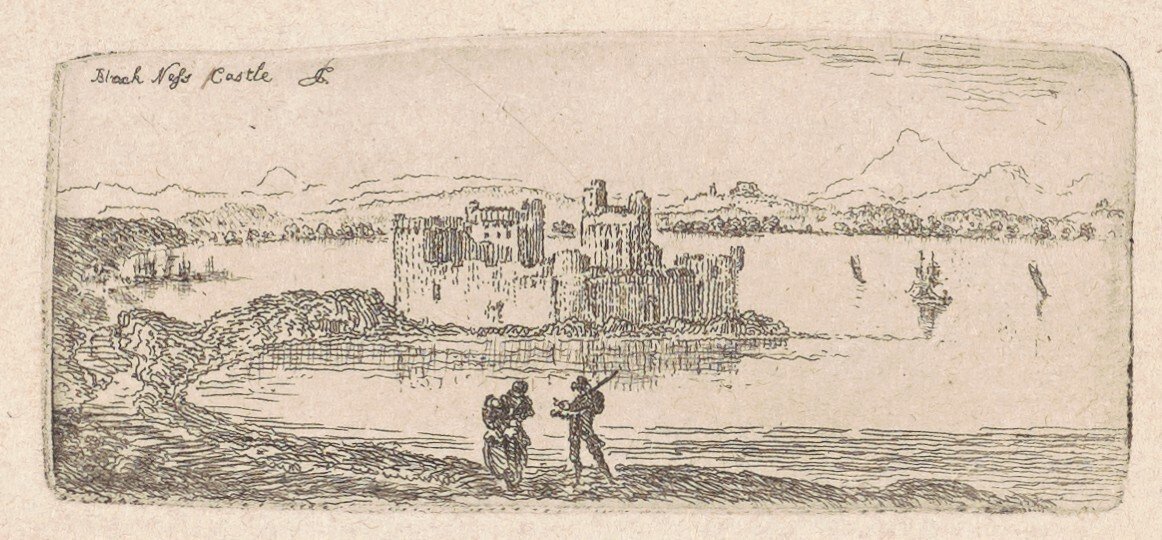 Castello di Blackness da John Clerk, of Eldin