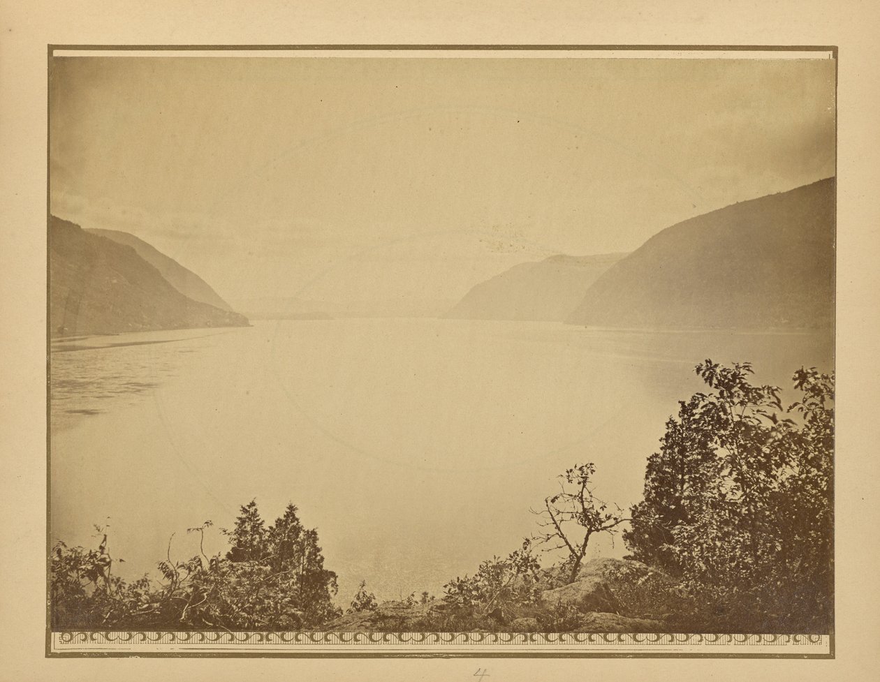Altopiani del fiume Hudson da John Coates Browne