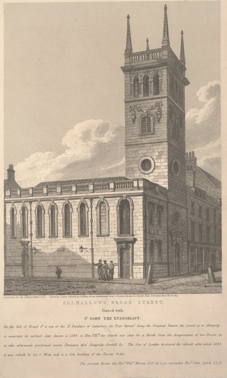 All Hallows Bread Street da John Coney