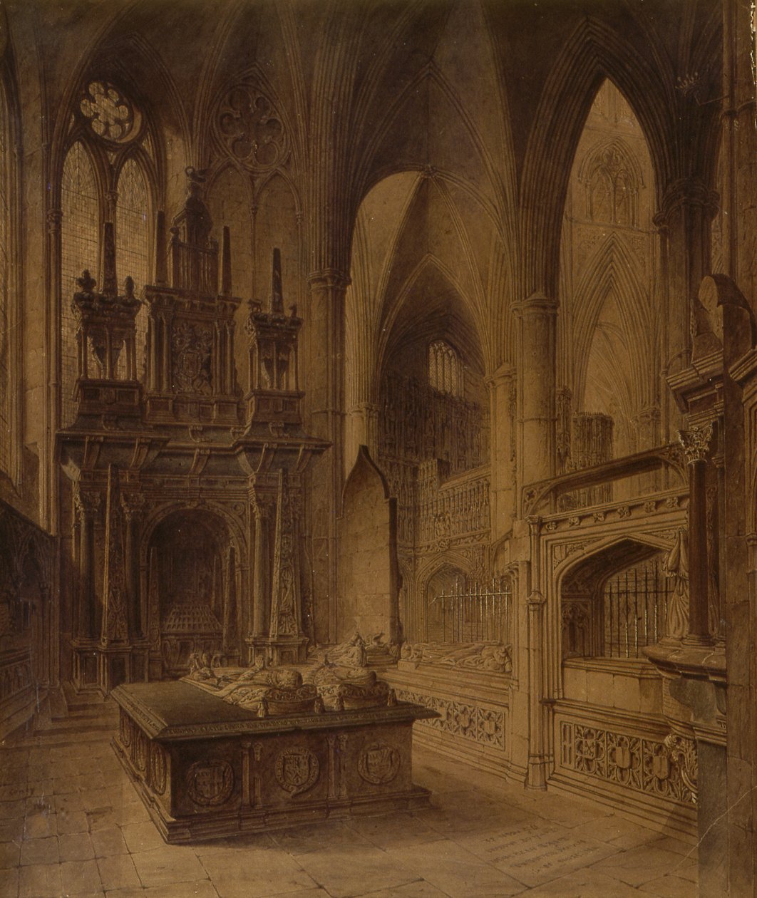 Cappella di San Giovanni Battista, Abbazia di Westminster da John Coney