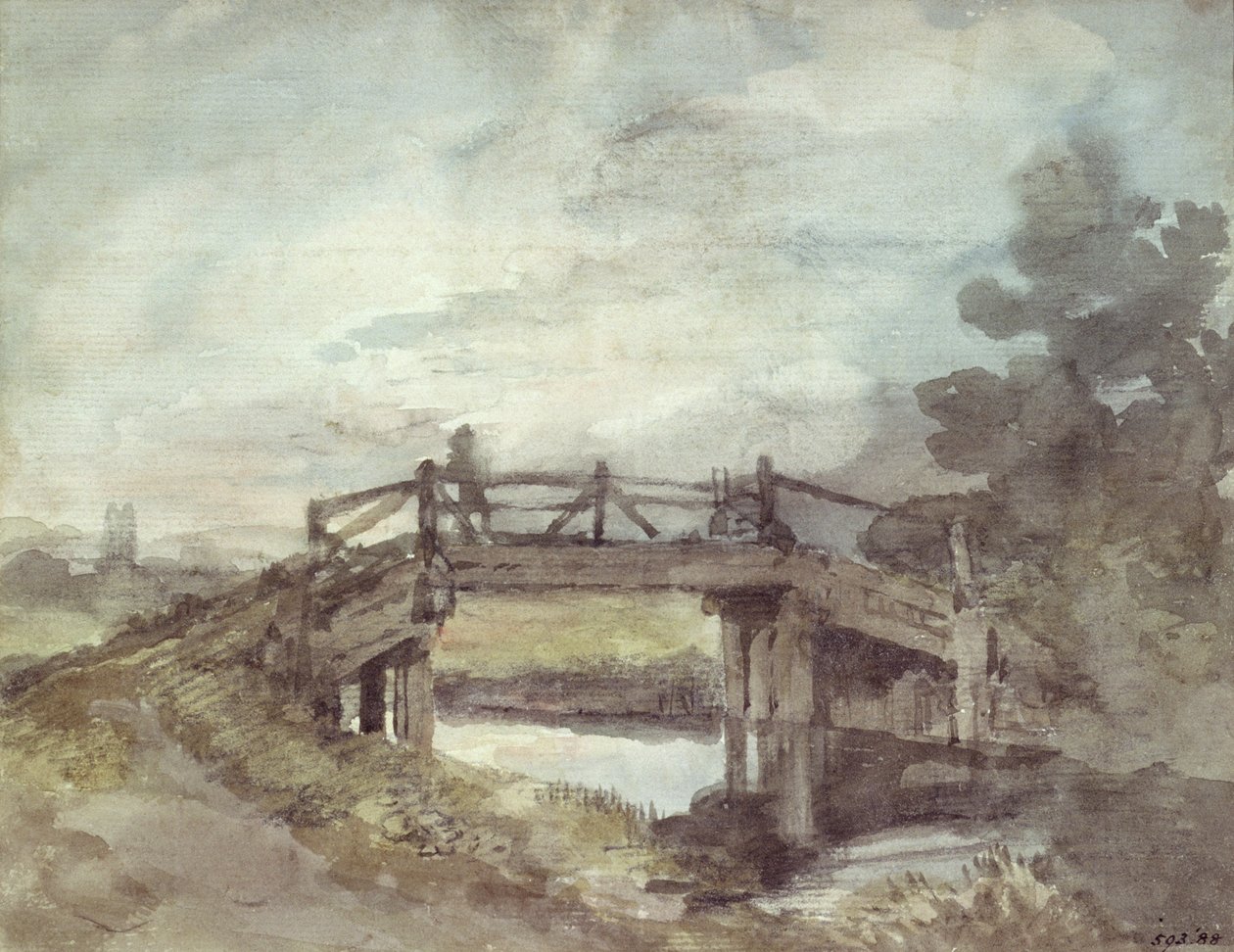 Un ponte sullo Stour da John Constable