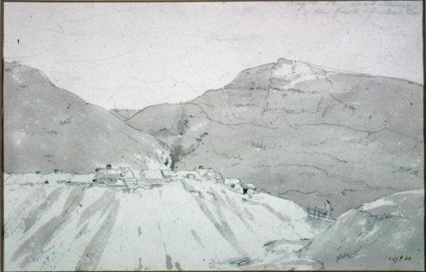 Una miniera di piombo ai piedi di Mam Tor da John Constable