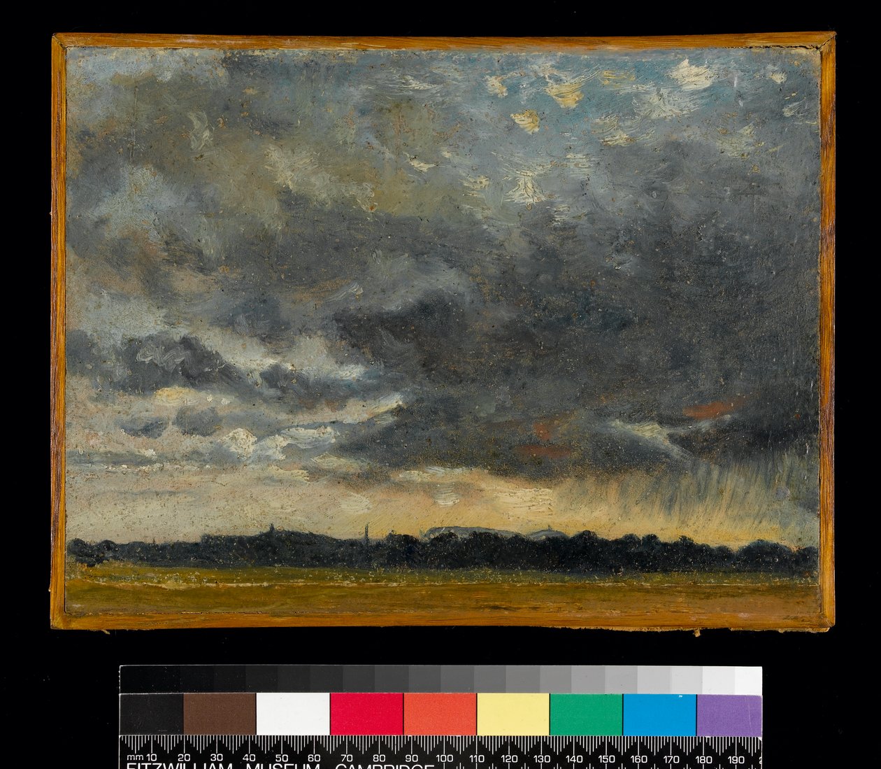 A Hampstead, guardando verso Harrow, prima del 1837 da John Constable