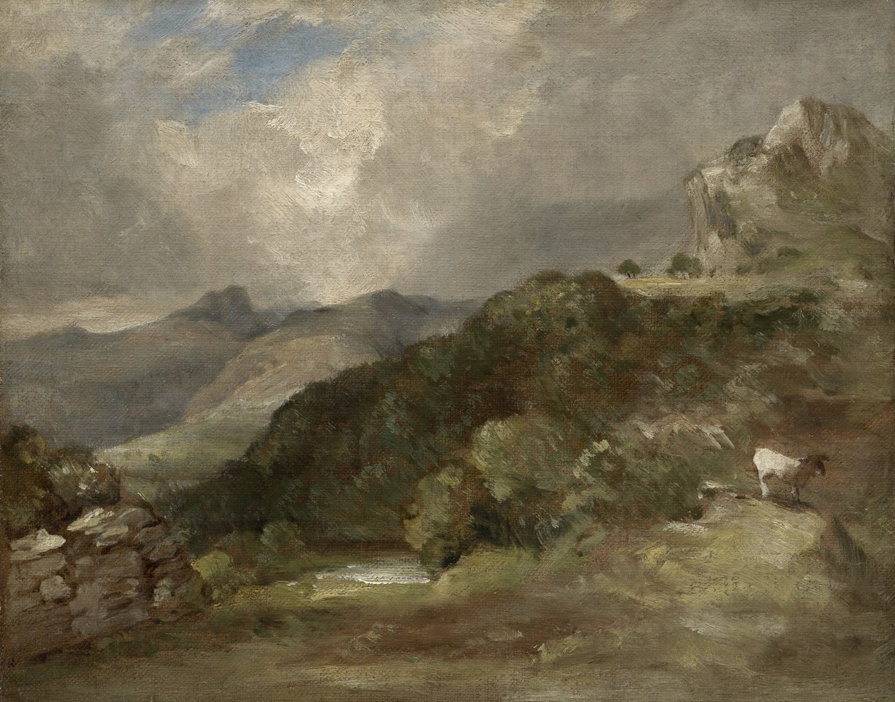 Bow Fell, Cumberland, 1807 da John Constable