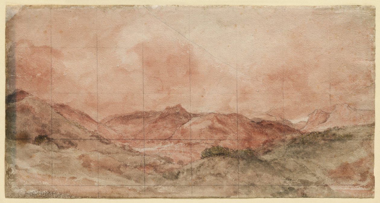 Bow Fell e le Langdale Pikes da John Constable