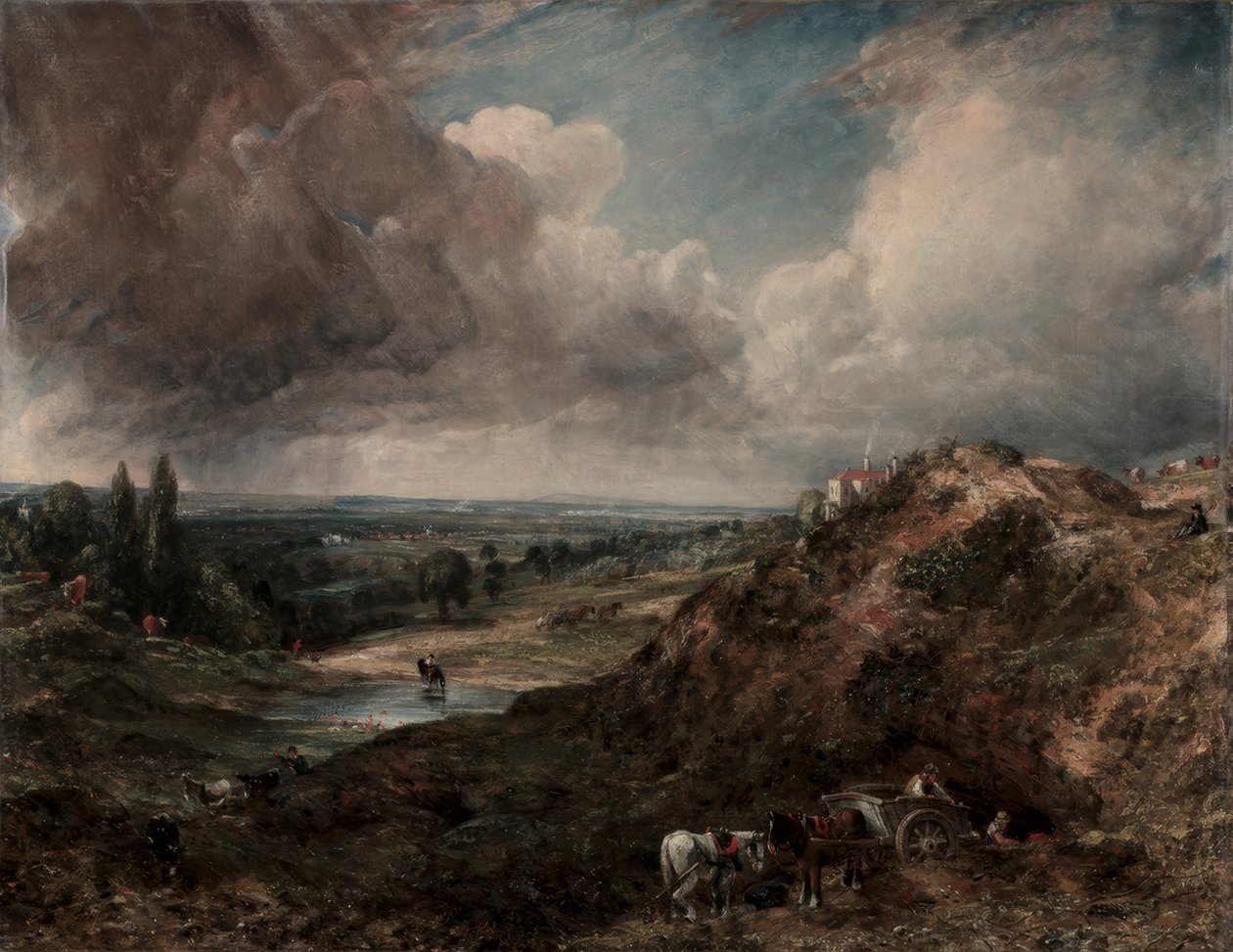 Stagno di Branch Hill, Hampstead da John Constable