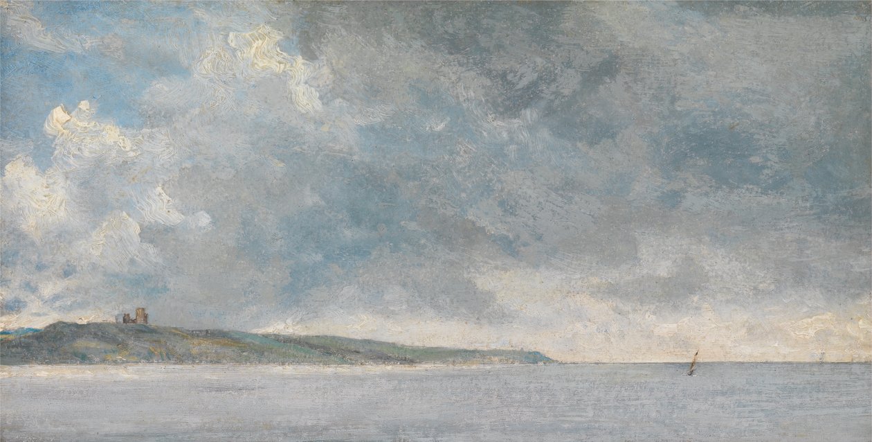 Scena costiera con scogliere, ca. 1814 da John Constable