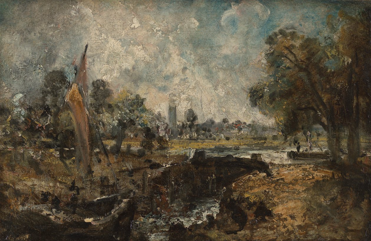 Chiusa di Dedham da John Constable