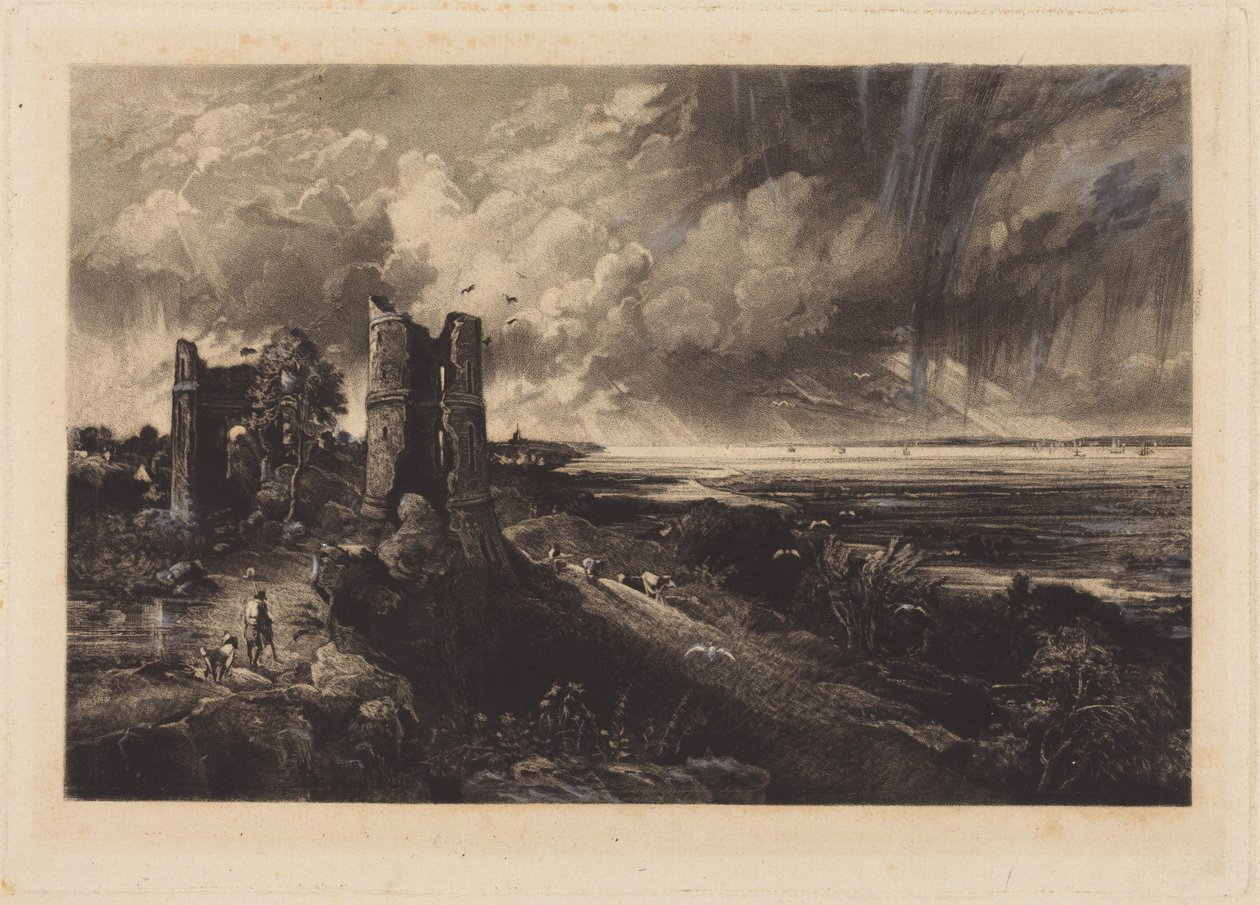 Castello di Hadleigh da John Constable